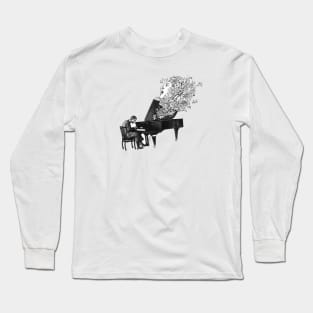 Piano man Long Sleeve T-Shirt